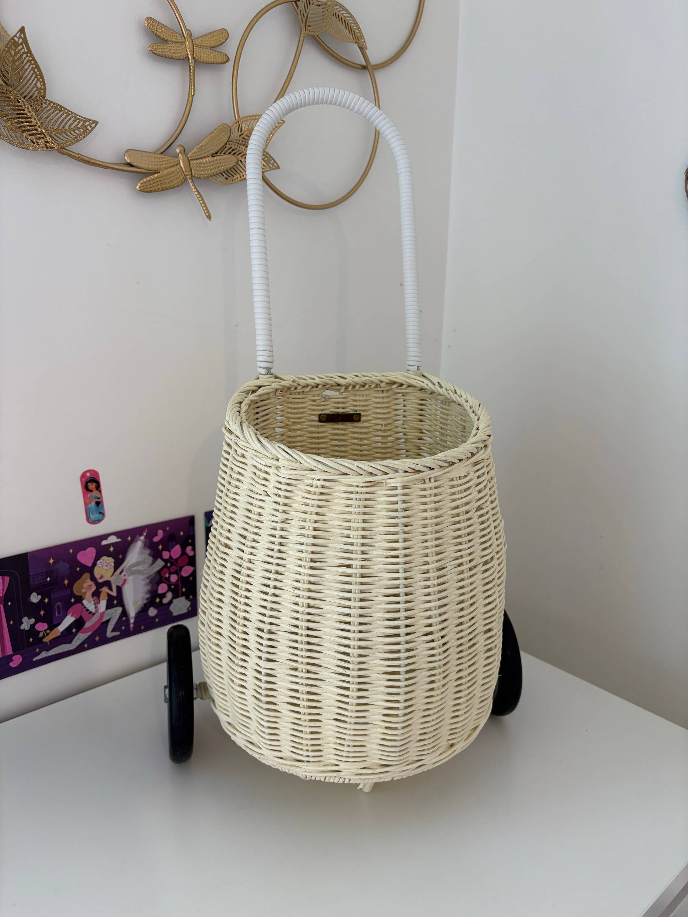 Je vends un Chariot / panier à Roulettes enfants - Olli Ella - Très bon état 