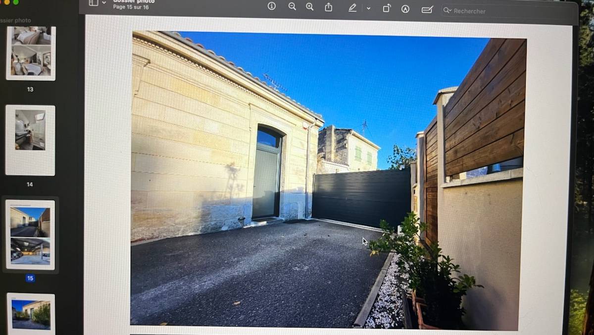 Une photo de l’annonce