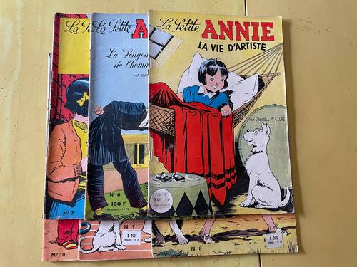 Vends 6 BD 1957 à 1959 La Petite Annie complet, bon état