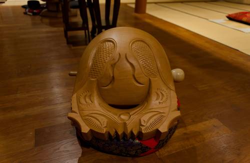 Vends grand mokugyo / muyu authentique (wooden fish) – instrument de temple