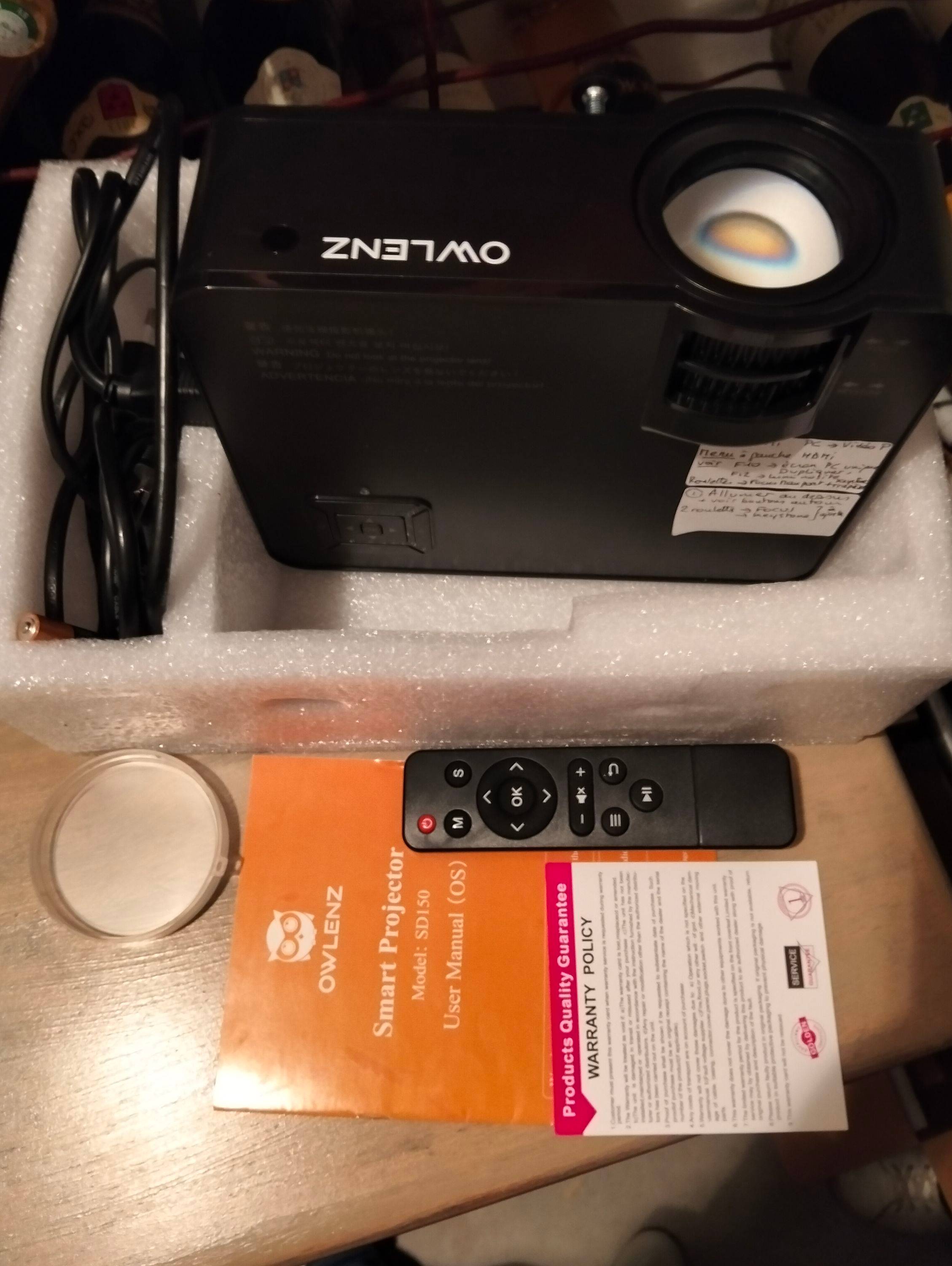 Vends projecteur Owlenz