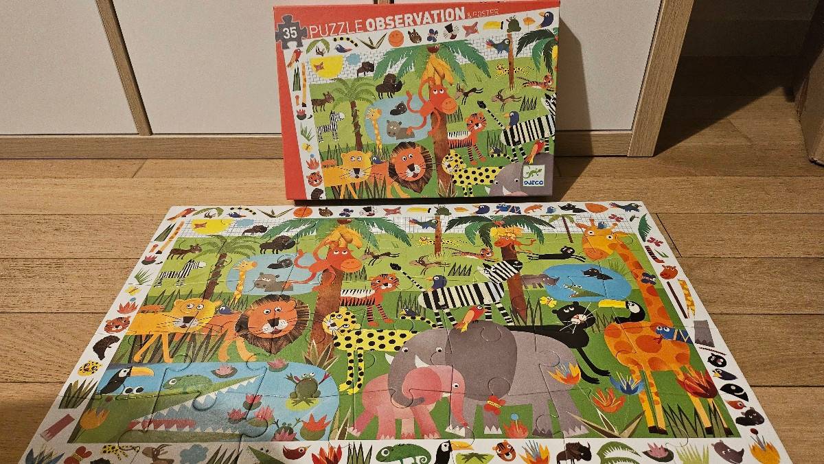 Puzzle animaux Djeco
