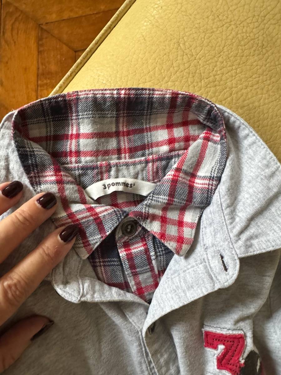 Vends polo manches longues - Taille 8 ans