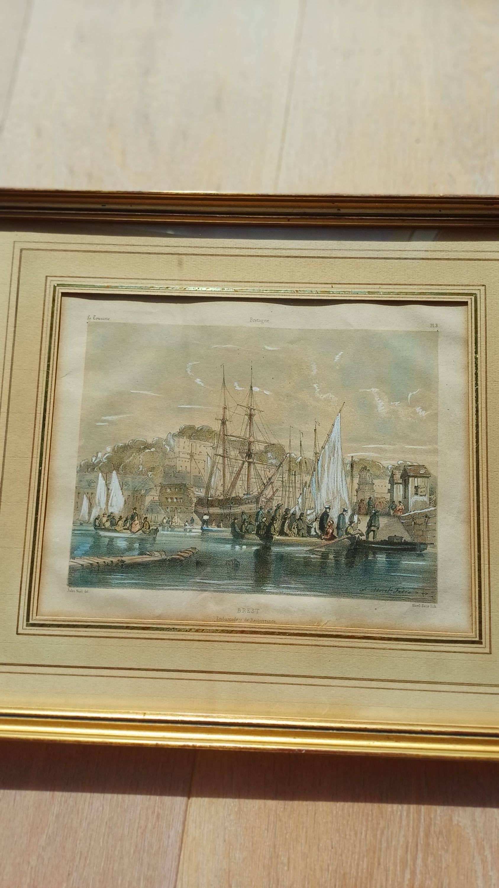 Vends lithographie originale J. Noël