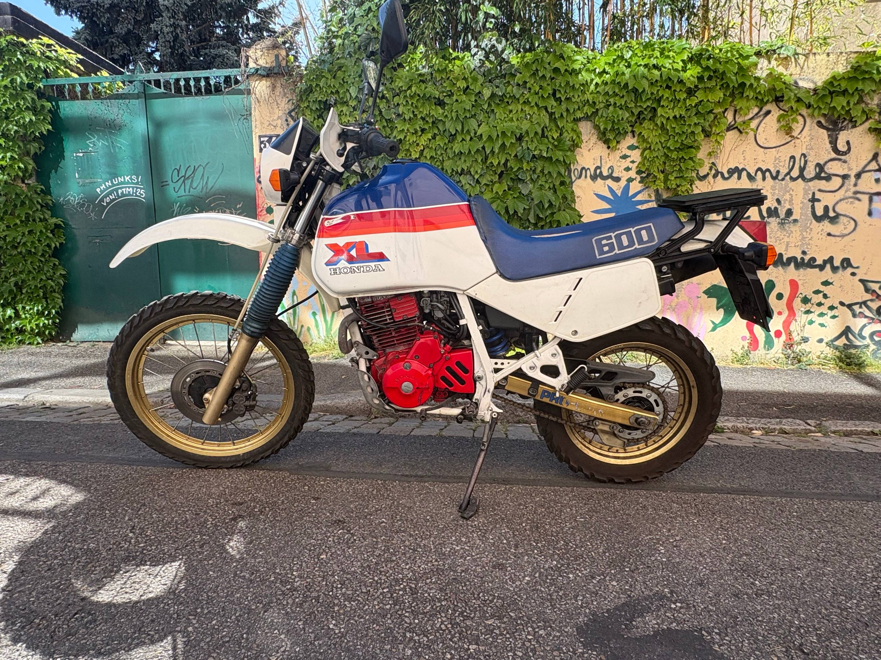 Vends Honda 600 XLM, 1986, 48720km