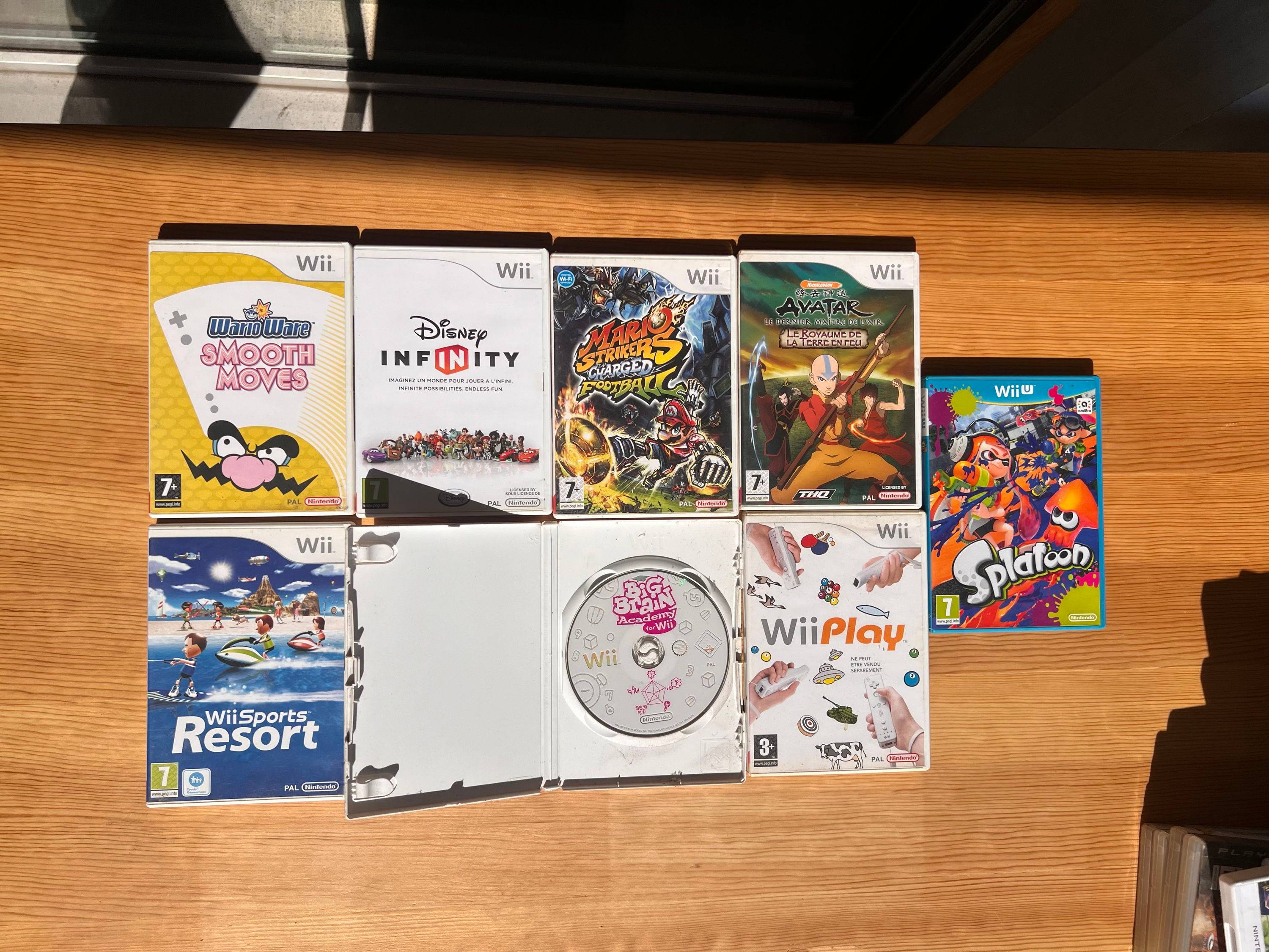 Vends jeux de Wii