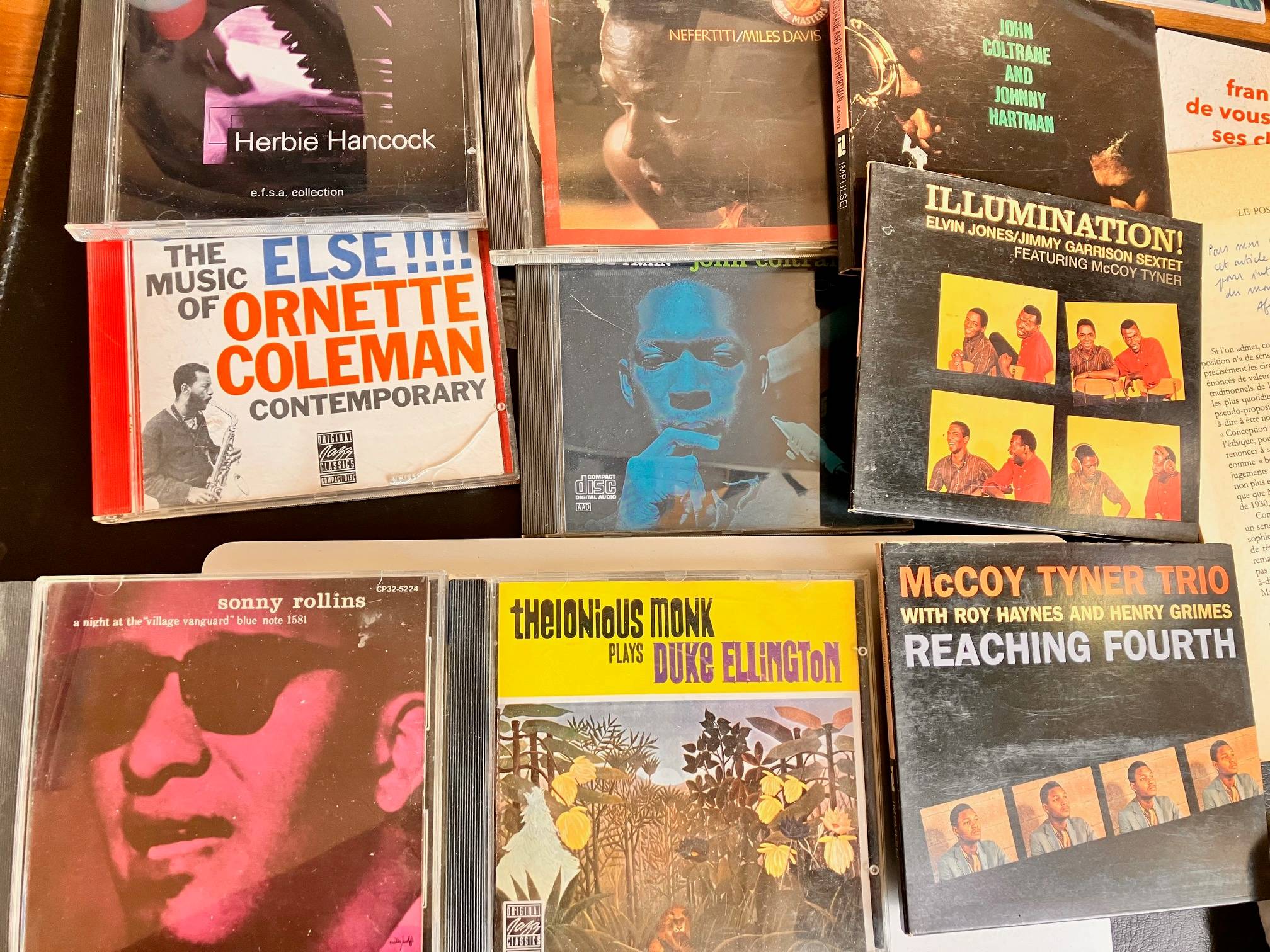 Vends belle collection de CD de jazz (environ 130) en bon état