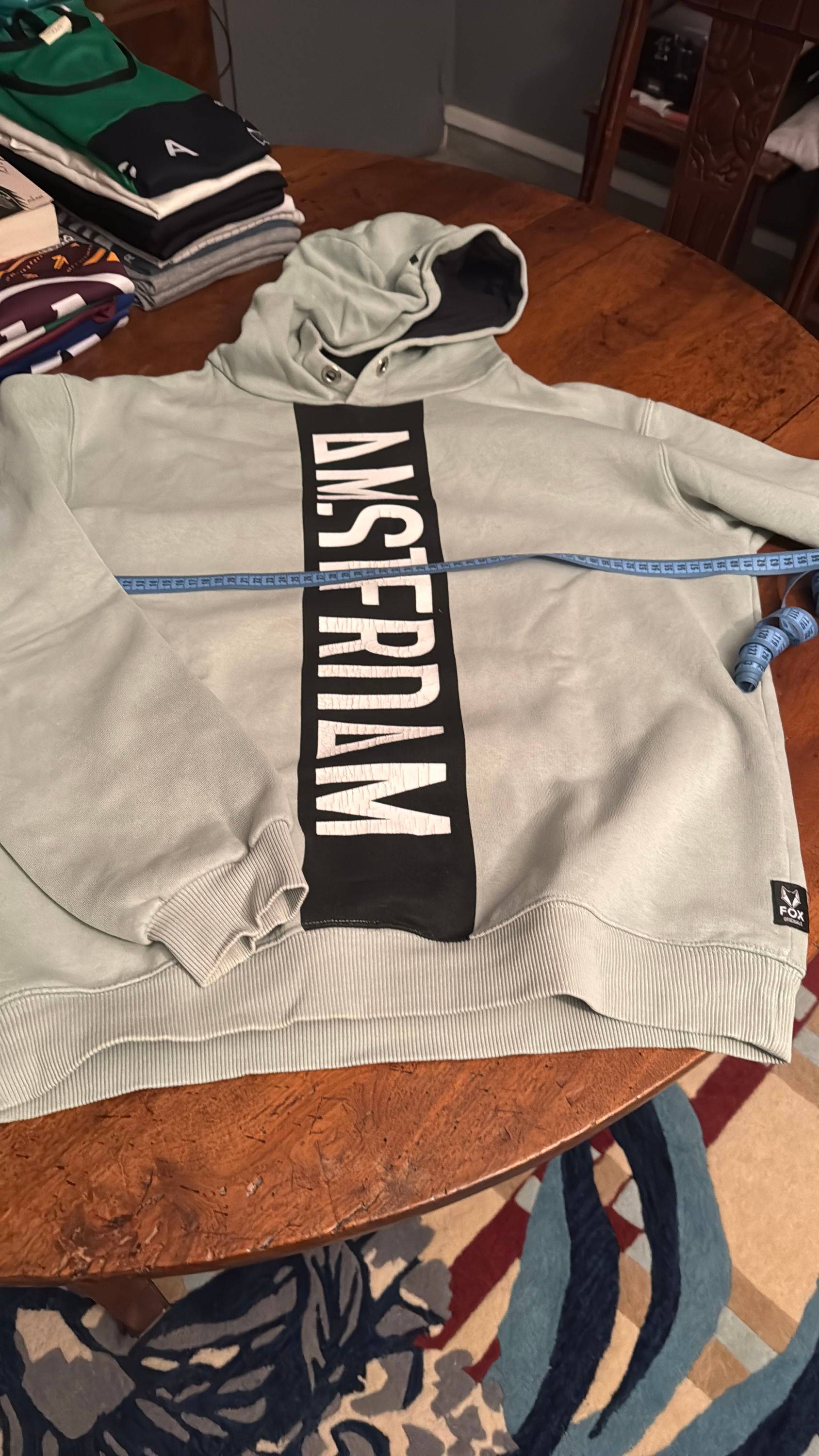 Vends sweat-shirt à capuche FOX - Taille XL