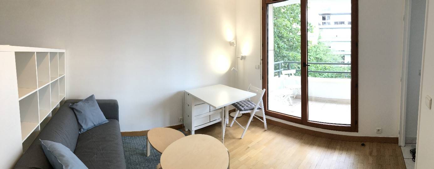 Boulogne-Billancourt - Location T1 meublé de 30m² + terrasse de 7m²