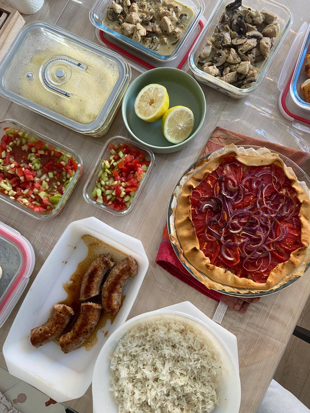 Je prépare vos repas de la semaine - Batch cooking