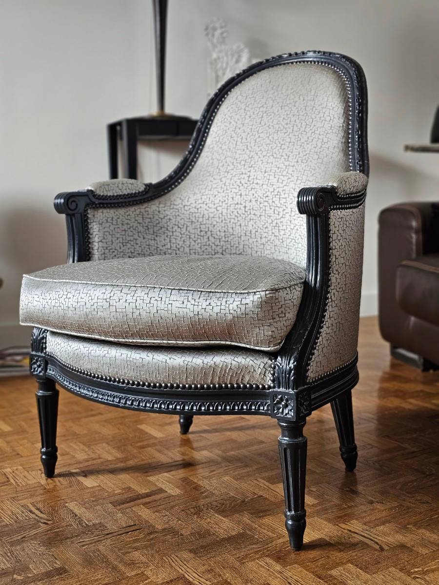 Bergère refaite à neuf au goût du jour