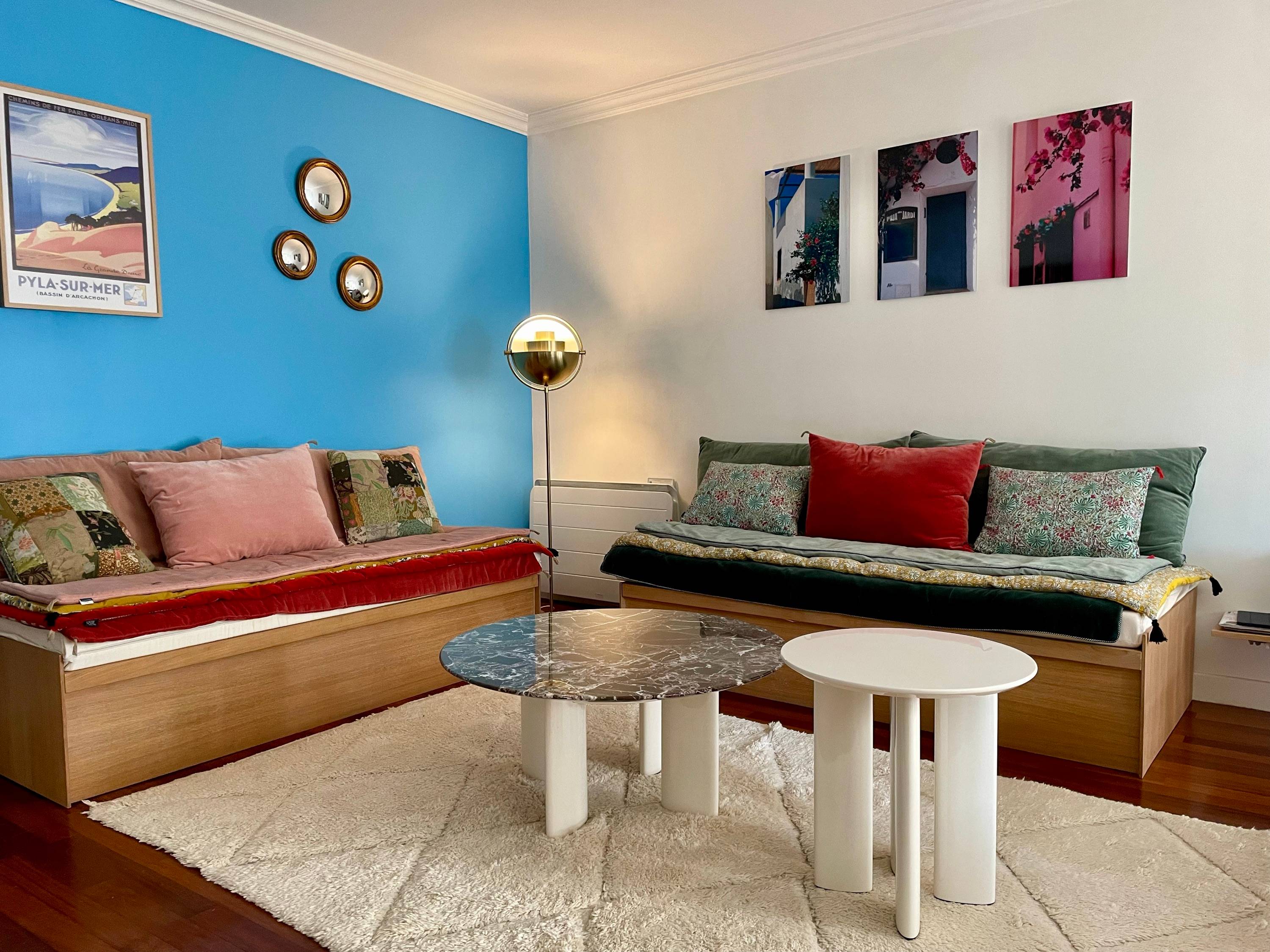 Vends banquettes en chêne
