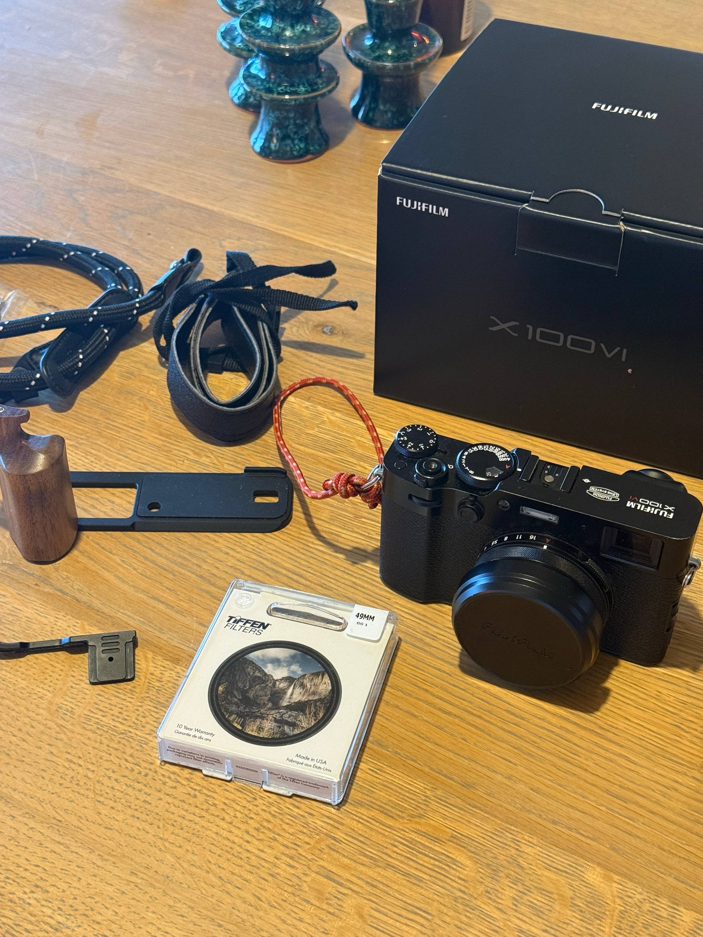 Fujifilm X100VI et accessoires