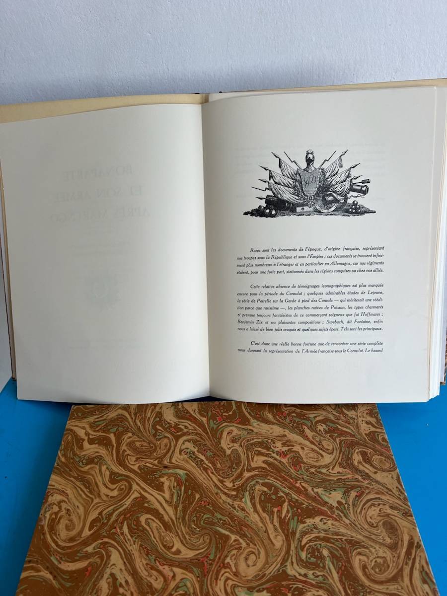 Livre ancien : Bonaparte et son armée apres Marengo