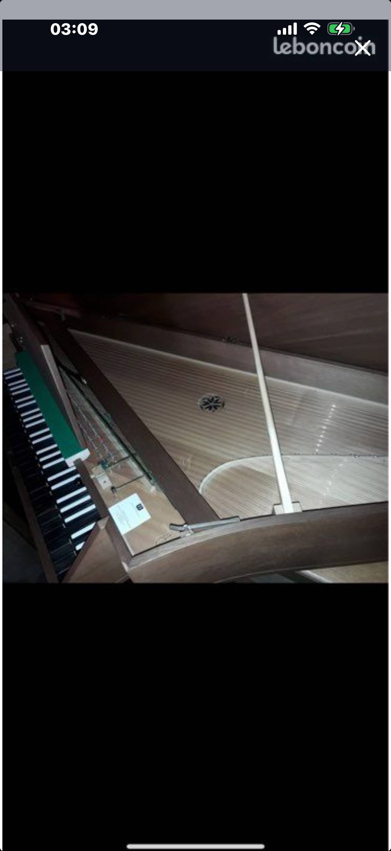 Vends clavecin cause déménagement