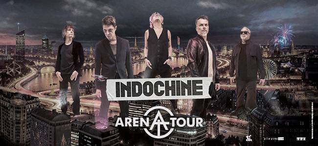 Propose 4 places pour le concert d’Indochine à Paris - Accor Arena le 27 février