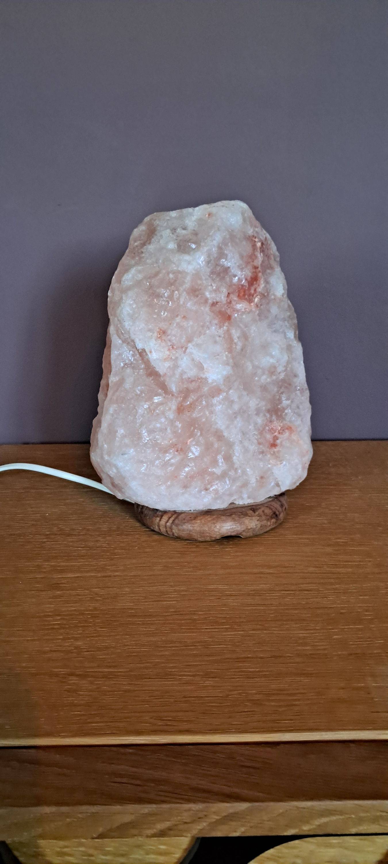 Vends lampe en sel