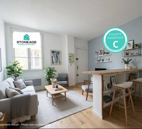 Vends appartement - 38m² - Bordeaux Centre Quartier Grosse Cloche
