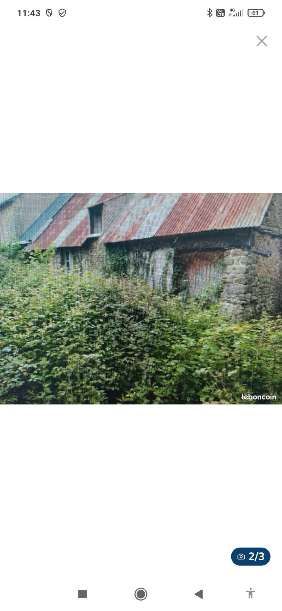 Une photo de l’annonce