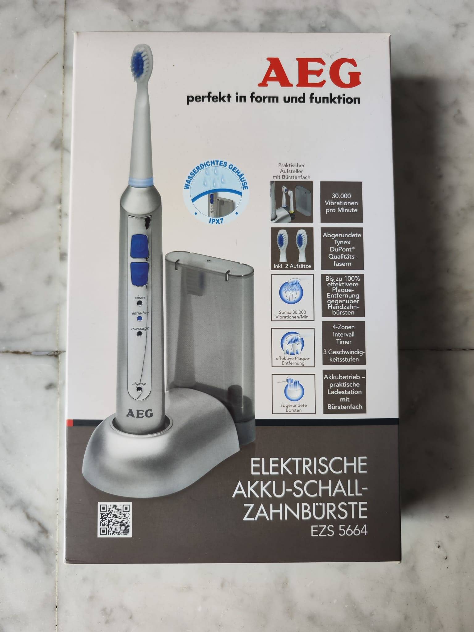 Vends brosse à dents électrique AEG