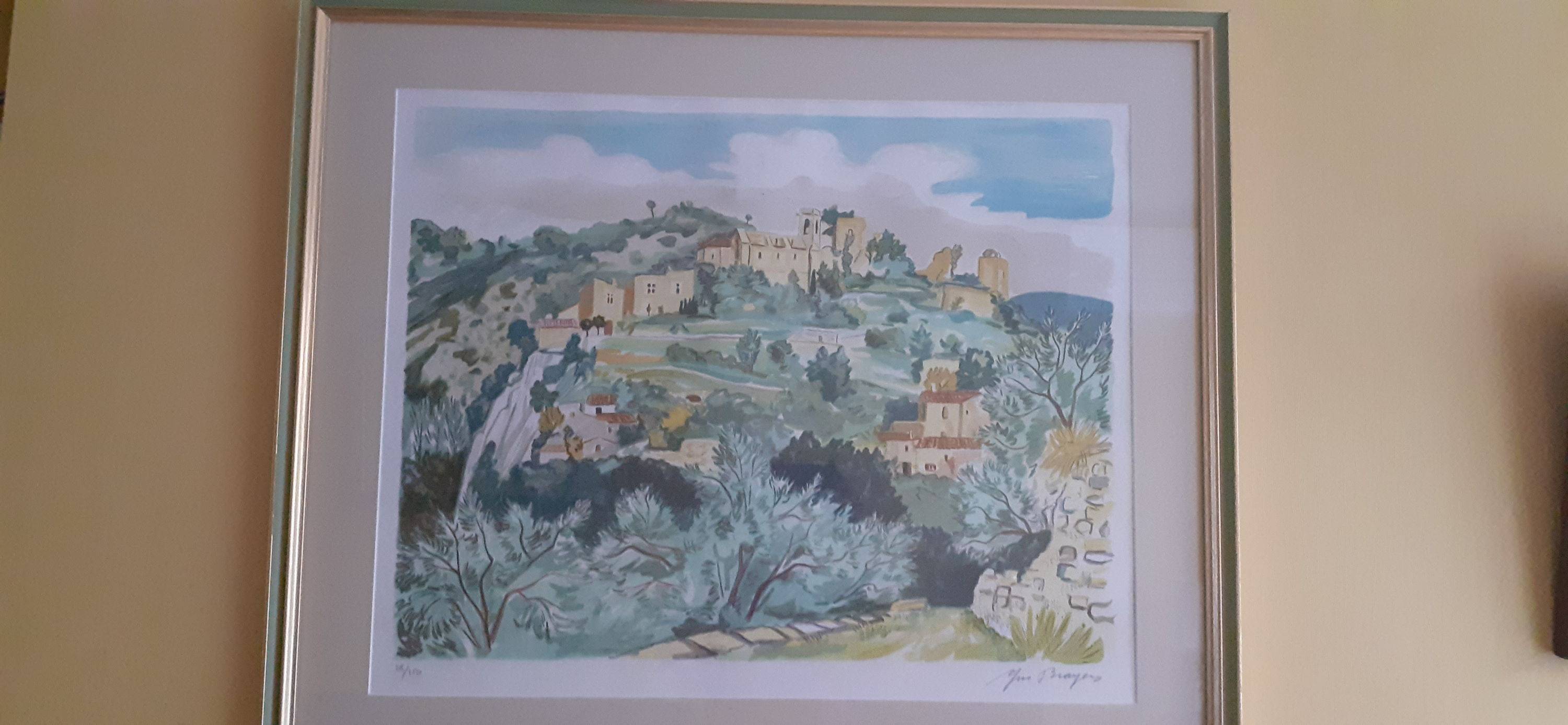 Vends lithographie d’Yves Brayer
