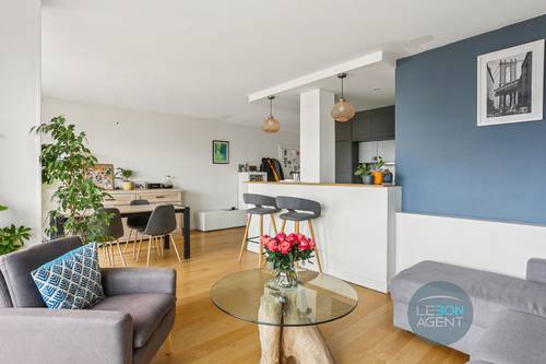 Vends appartement lumineux avec balcon et vue dégagée - 78m² - Boulogne