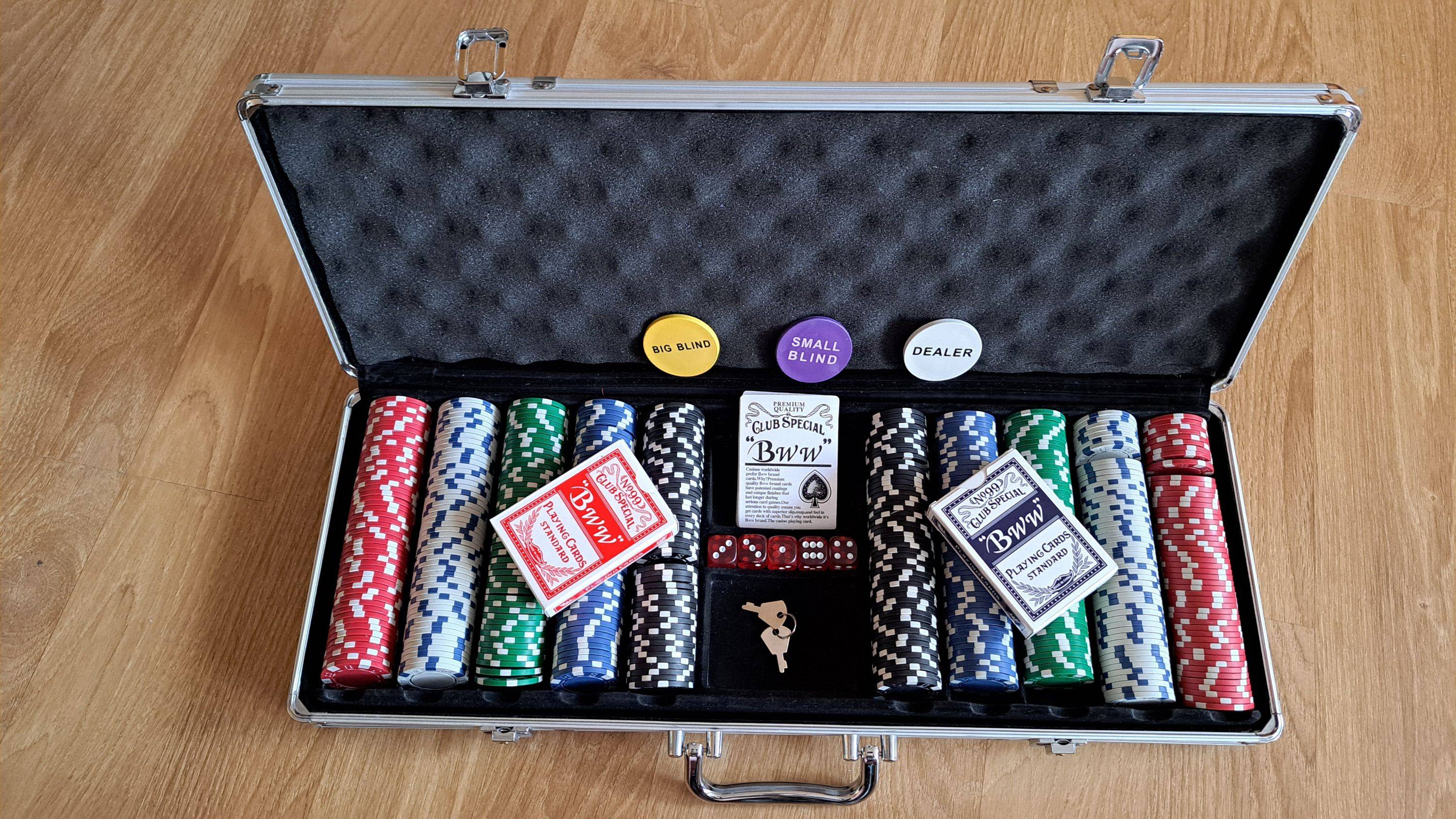 Vends mallette de poker