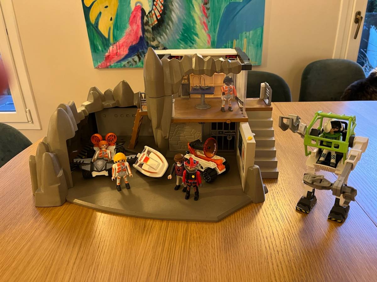 Base d’agents secrets Playmobil