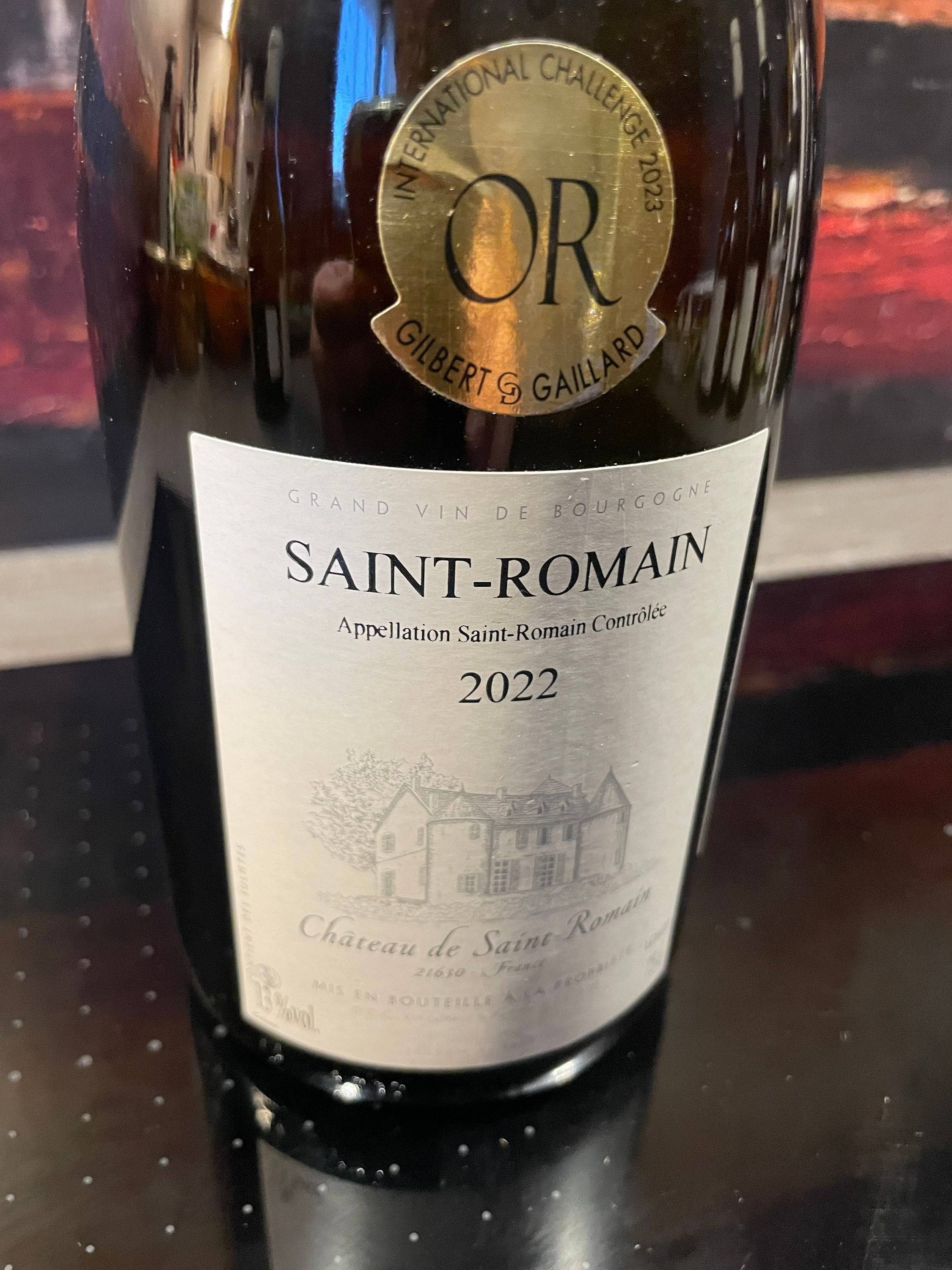 Vends 1 Bt Saint Romain 2022 Château de St Romain