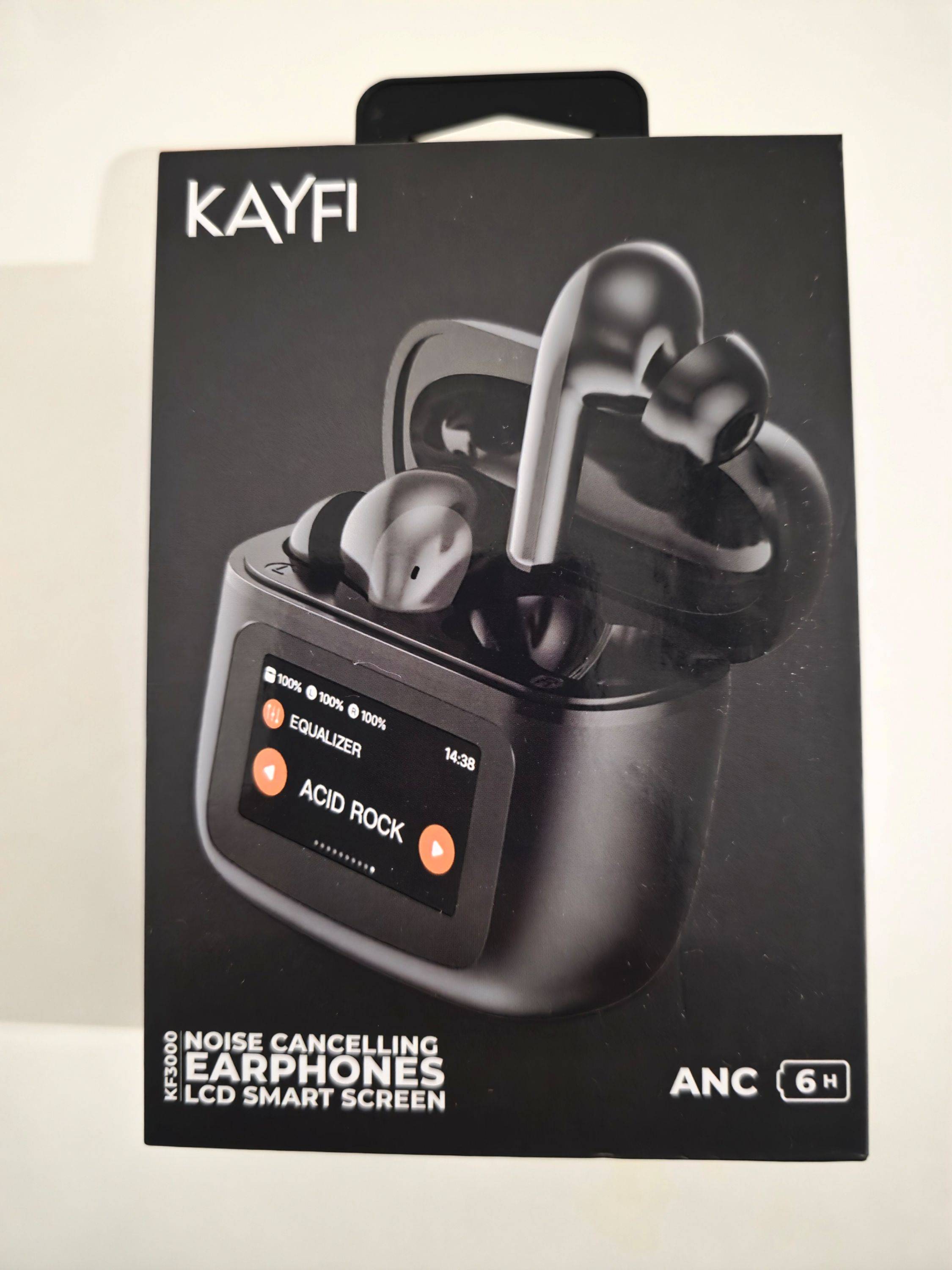 Vends écouteurs Bluetooth avec écran Kayfi neuf