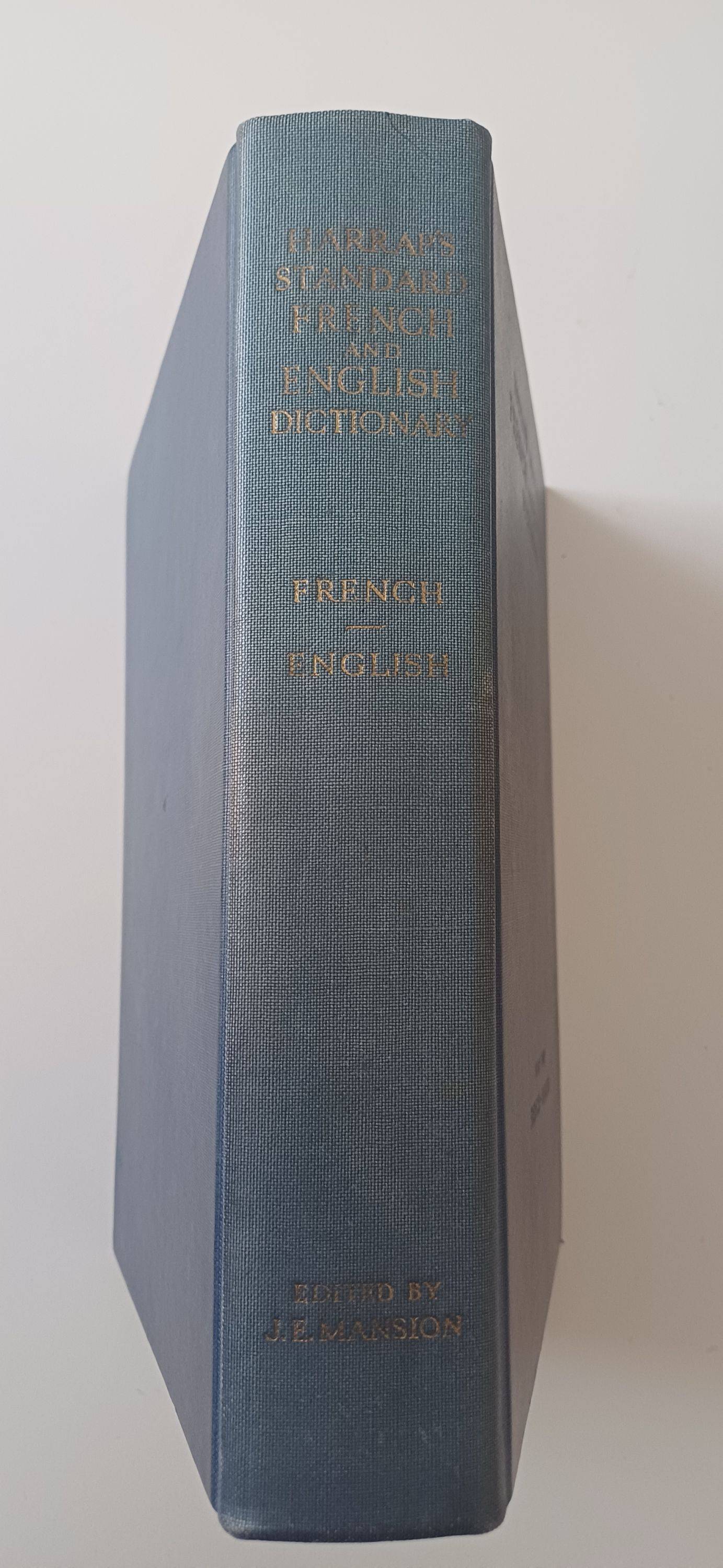 Vends dictionnaire Harrap’s français/anglais