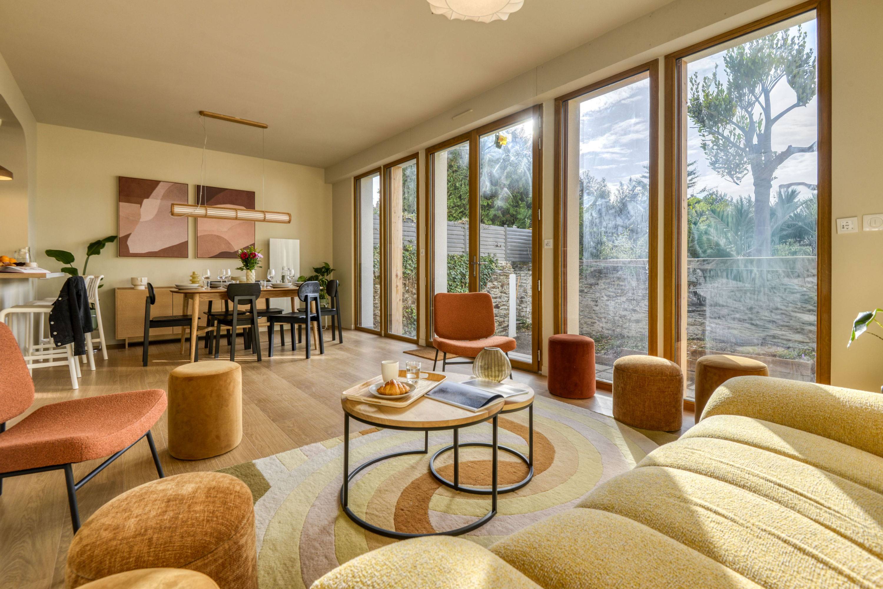 Loue chambre meublée en colocation 135m²