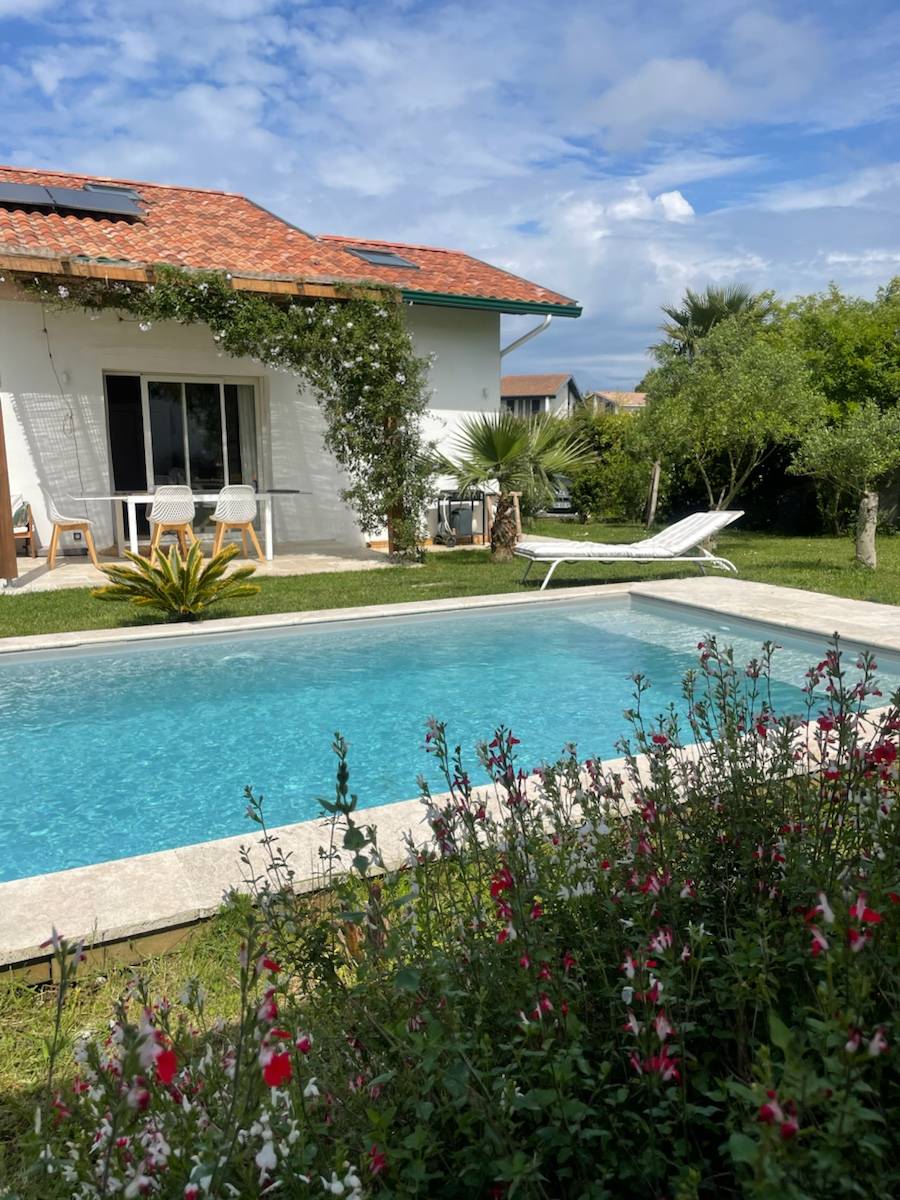 Loue maison avec piscine proche plage - 6 couchages - Tarnos (40)