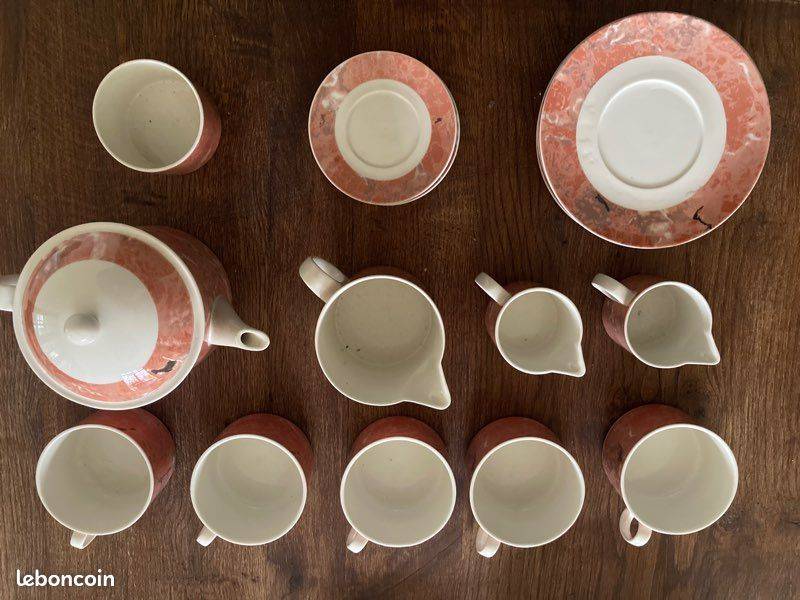 Vends service à thé vintage Villeroy & Boch "Siena"