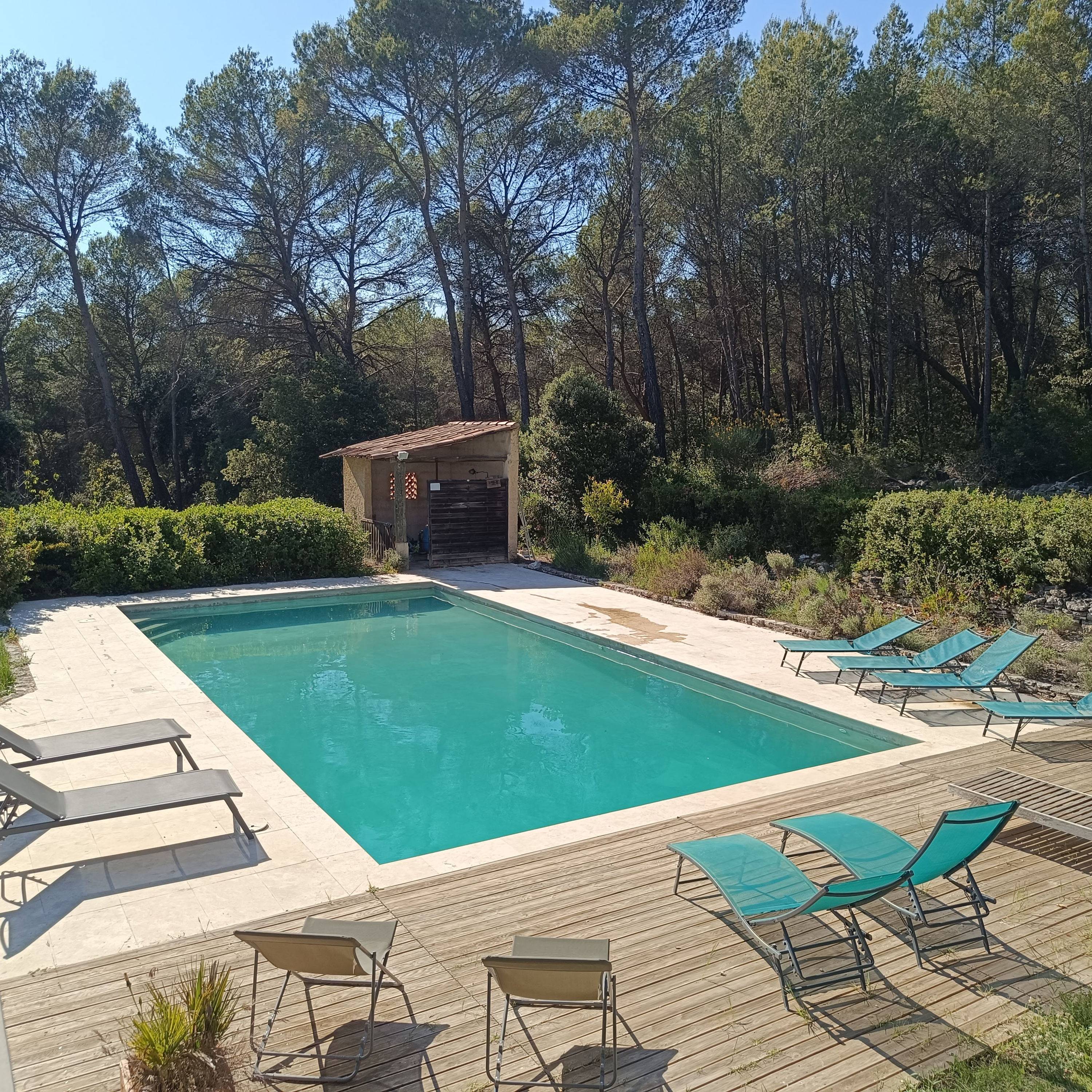 Loue villa - 14 couchages - Grande piscine, 12 min du centre d’Aix-en-Provence - Venelles (13)