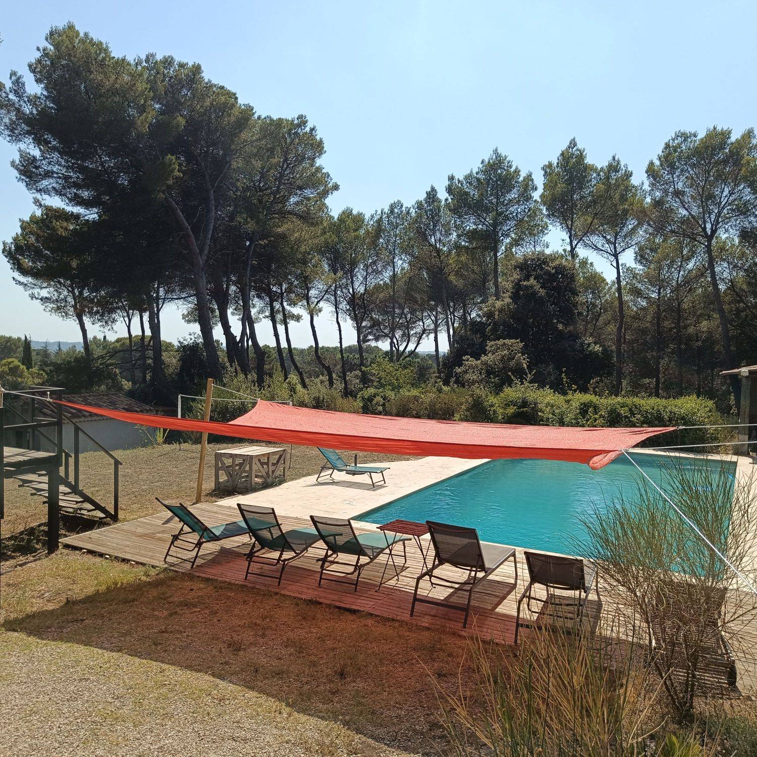 Loue villa - 14 couchages - Grande piscine, 12 min du centre d’Aix-en-Provence - Venelles (13)