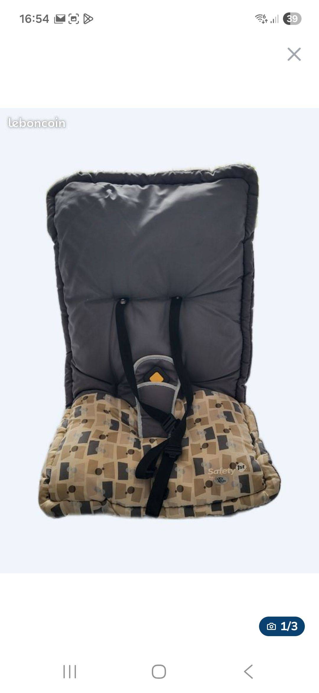 Vends transat bébé