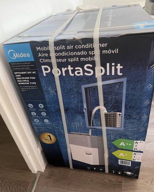 Vends climatiseur mobile Midea PortaSplit 12000 BTU