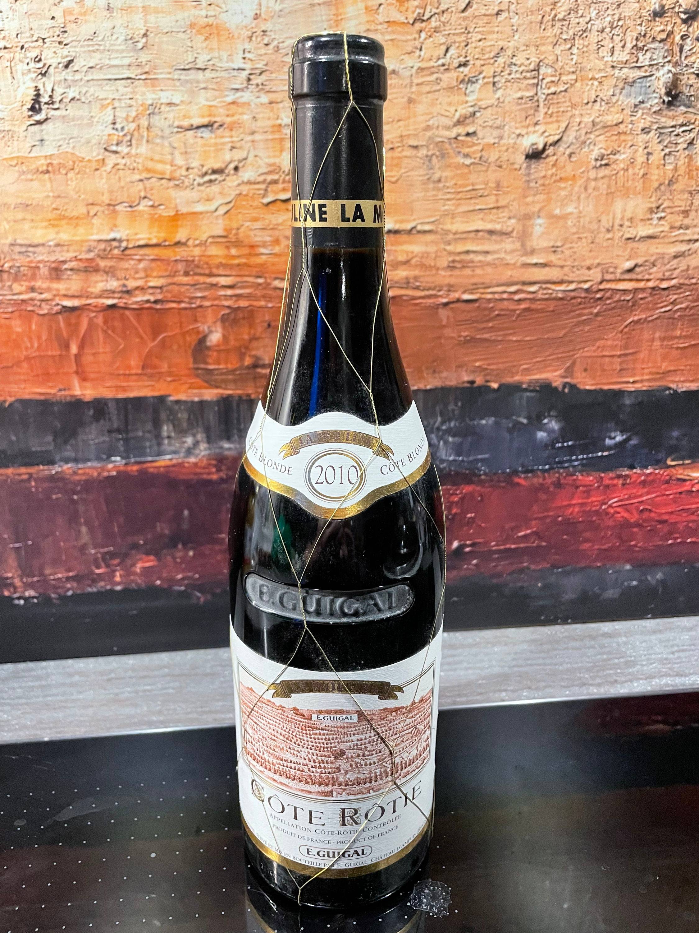 Vends 1 bouteille Côte-Rôtie Guigal La Mouline 2010