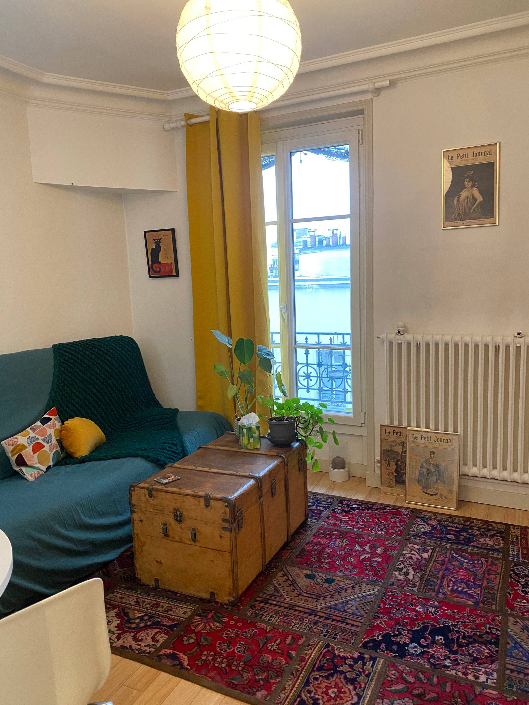 Loue chambre chez l’habitant - 2 couchages - Appartement cosy Montmartre