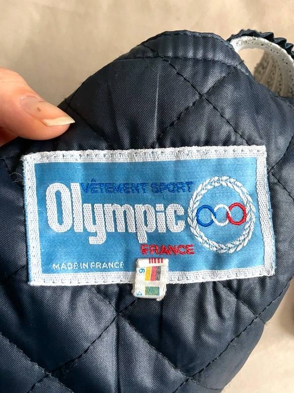 Tenu de ski vintage France Olympiques 1965-1970 Très bon état T 36