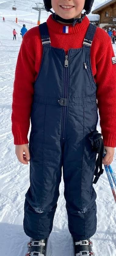 Tenu de ski vintage France Olympiques 1965-1970 Très bon état T 36