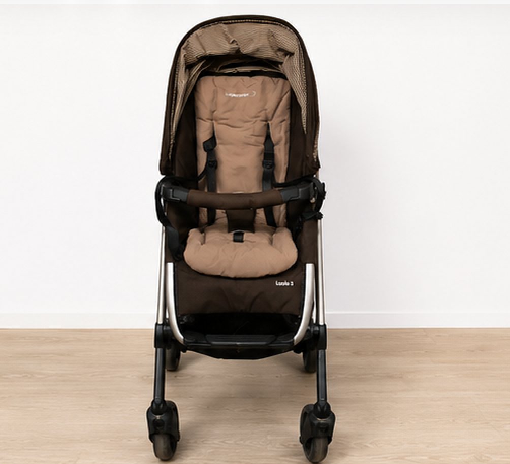 Vends poussette combiné Trio Loola Excel earth brown