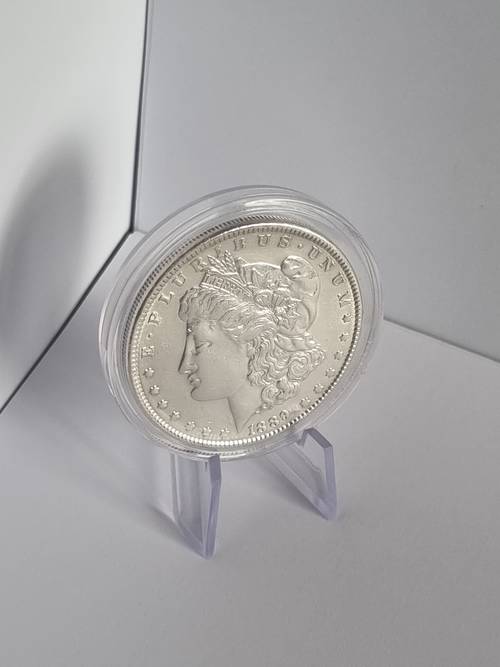 De Qualité : Un Dollar Argent 1889 Morgan Dollar États-Unis, 1 Dollar, 19ème Siècle