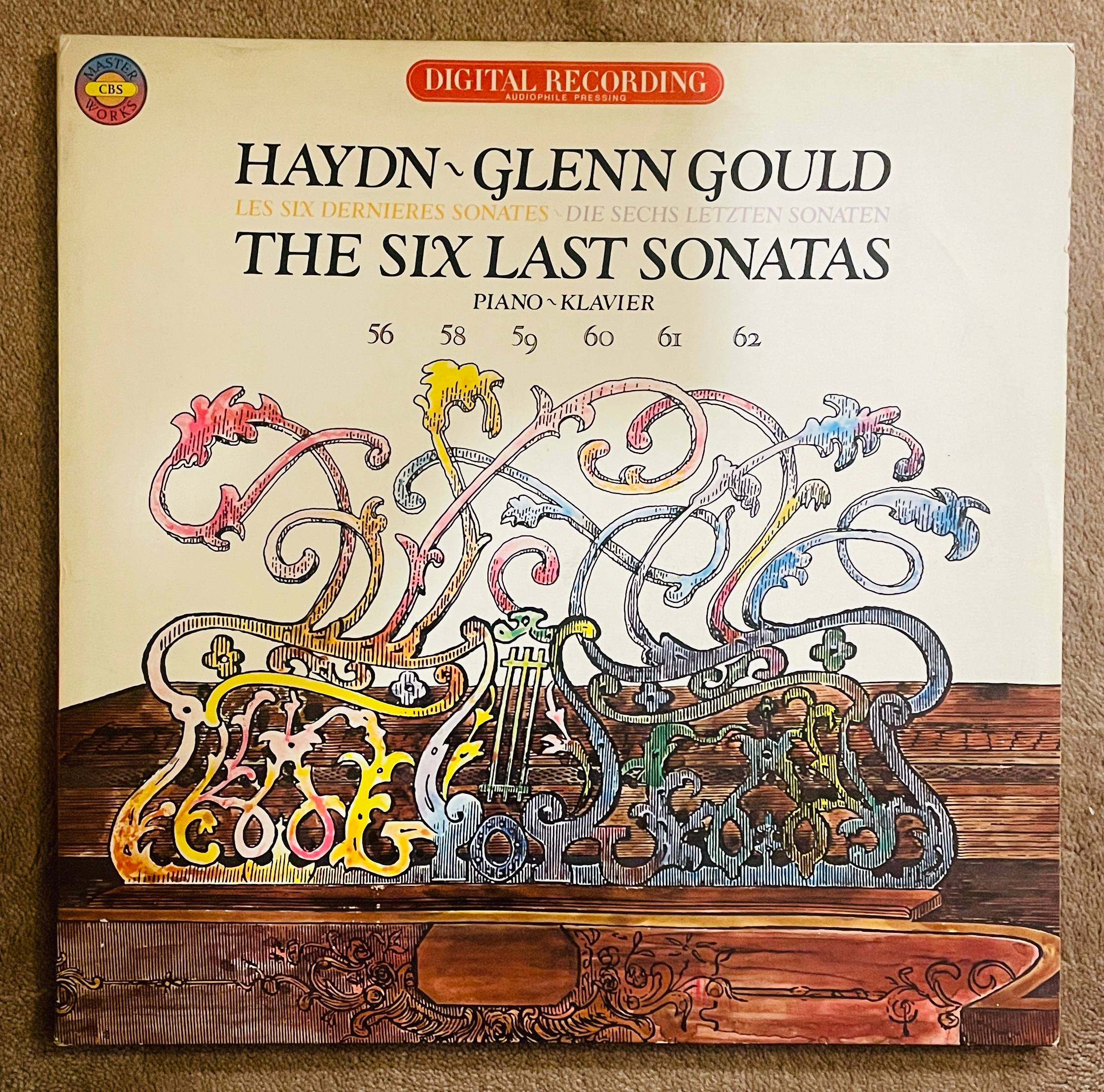 Vinyl 33T - Haydn* - Glenn Gould ‎– The Six Last Sonatas