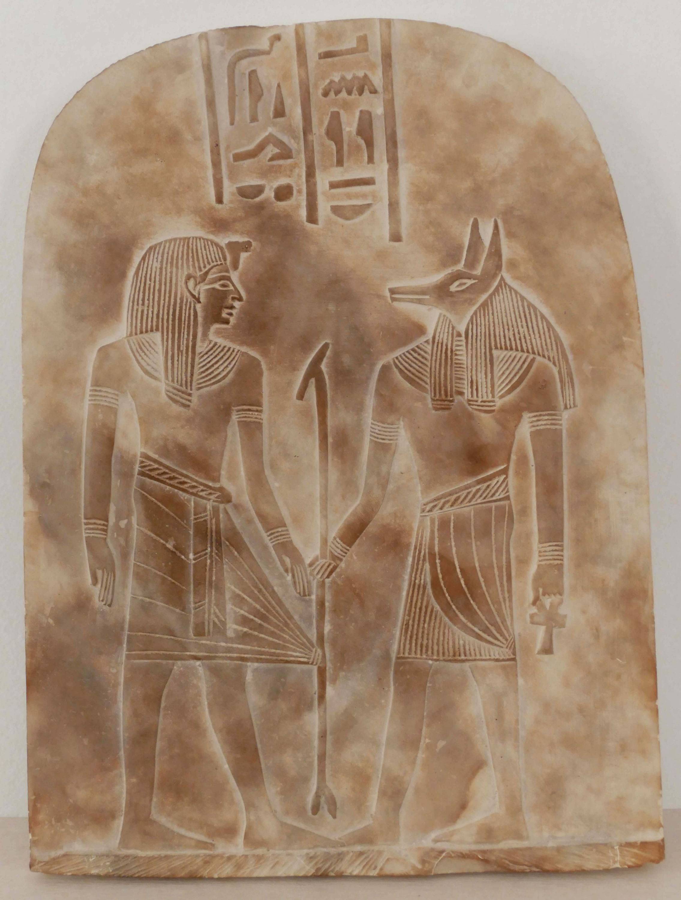 Vends bas-relief (2) - reproduction provenant de tombeaux de la Vallée des Rois (Égypte)