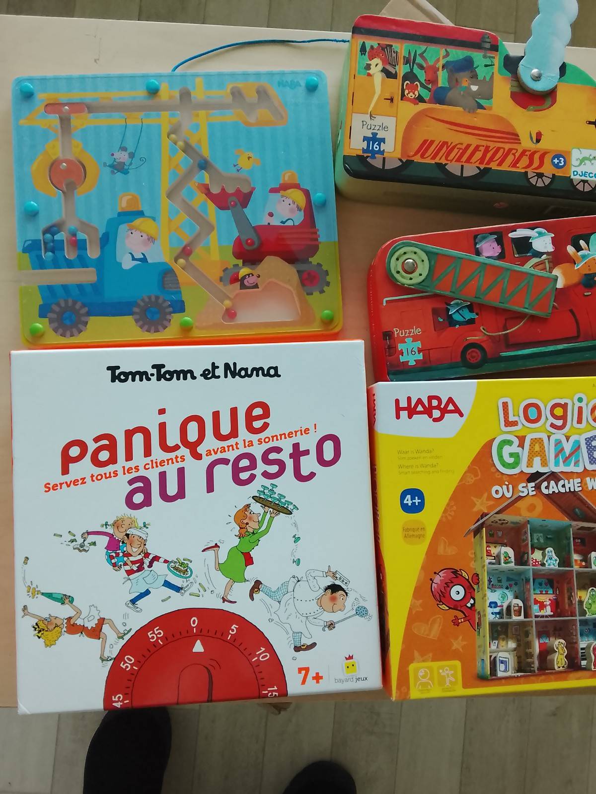 Vends jeux divers très bon état