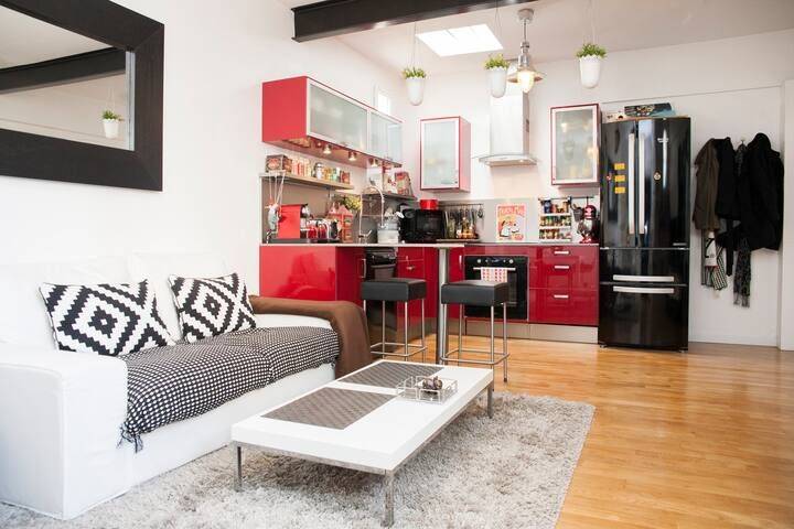 Loue appartement 2 pièces lumineux et calme - 43m²