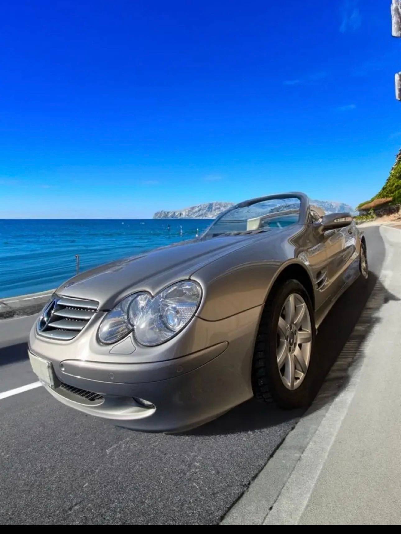 Vends Mercedes SL Roadster 350, V6, 2003, 55000km