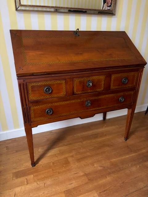 Scriban marqueté Louis XVI